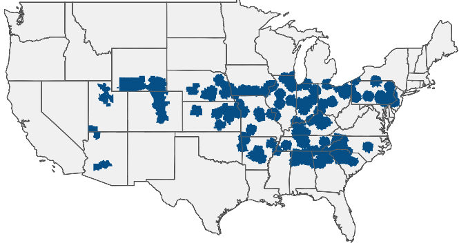 Navajo Express Hiring Area