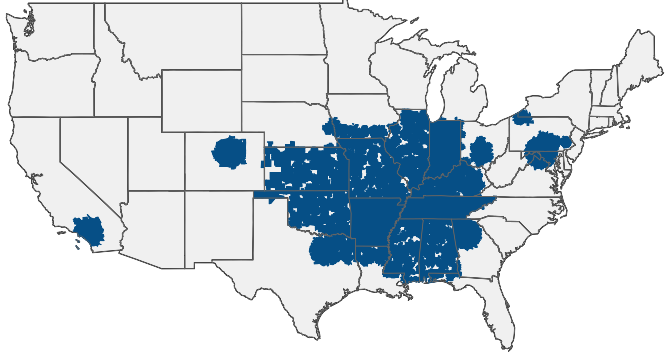 Transco Lines Inc (TLI) Hiring Area